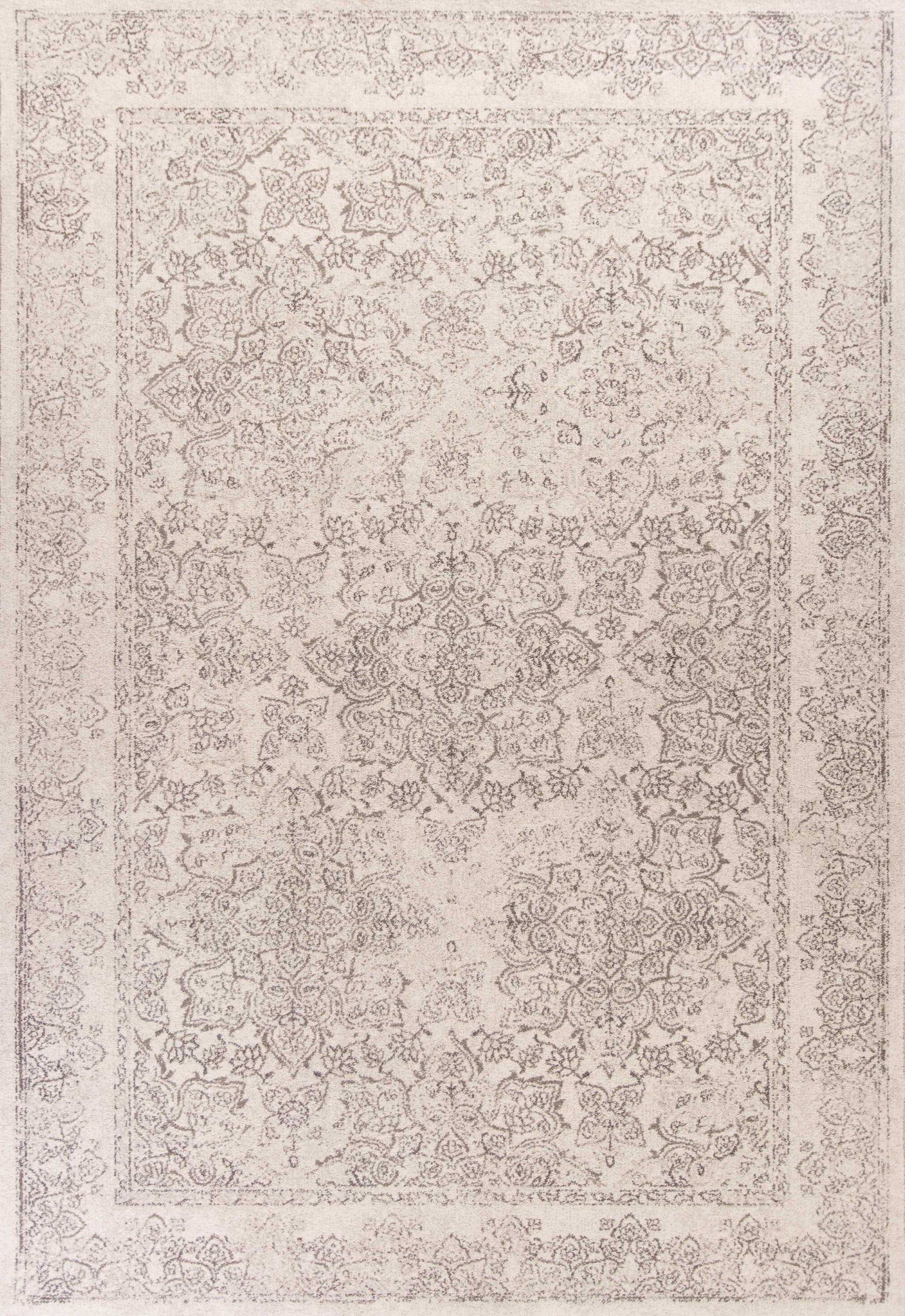 5'3" x 7'7" Polypropylene Ivory Area Rug