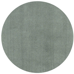 6' Round Polyester Slate Area Rug