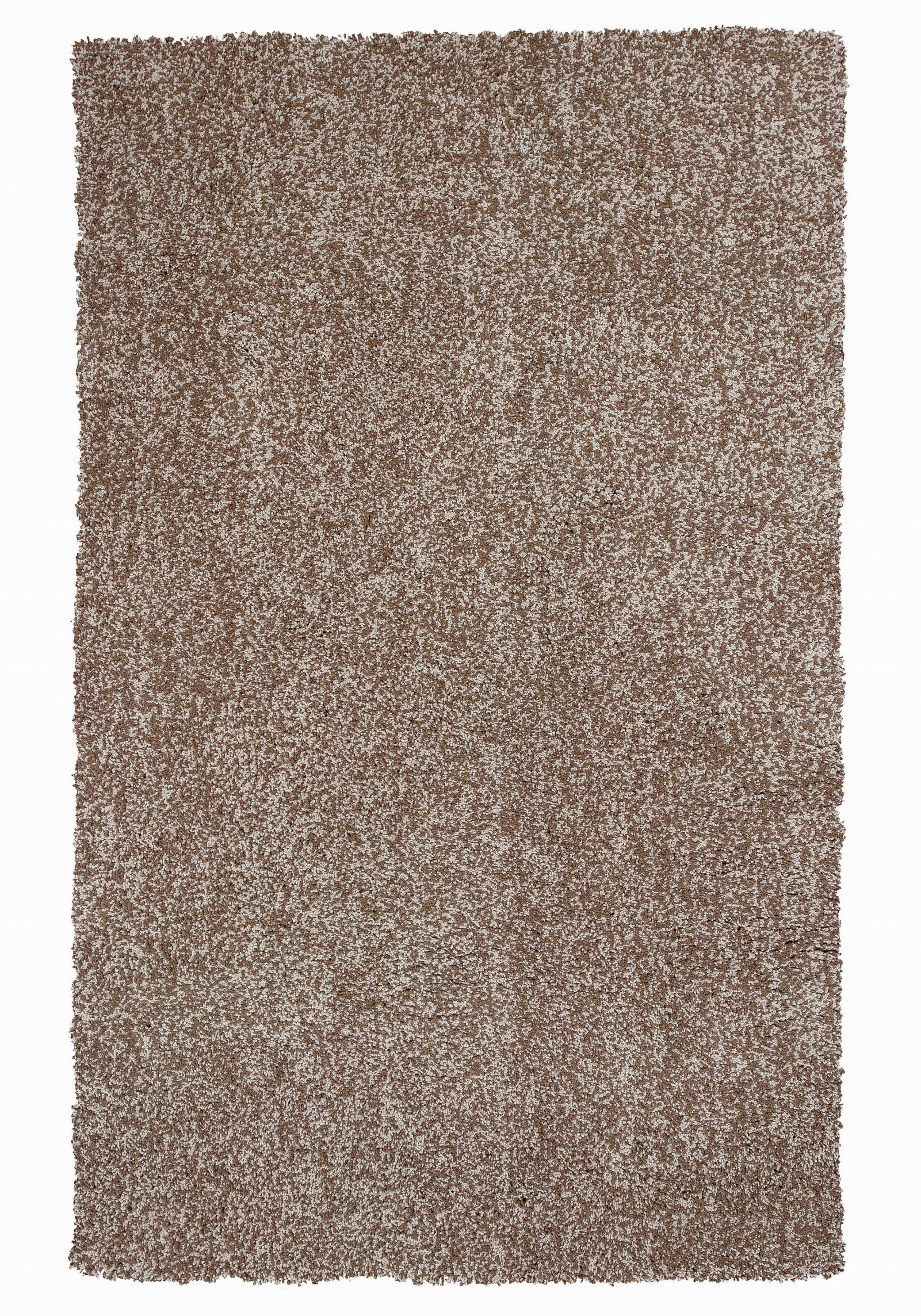 5' x 7' Polyester Beige Heather Area Rug