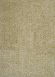 5' x 7' Polyester Yellow Heather Area Rug