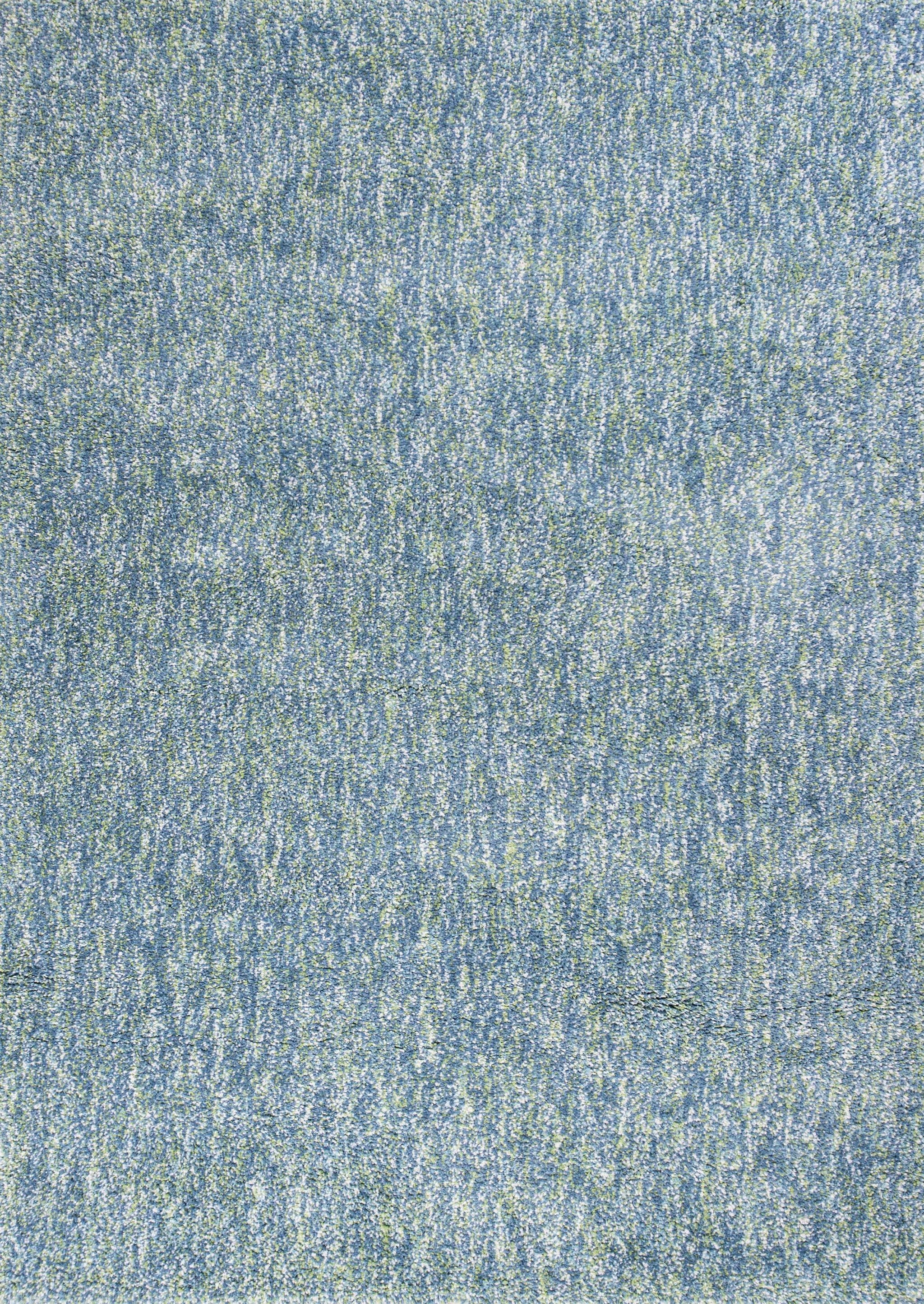 5' x 7' Polyester Seafoam Heather Area Rug