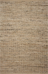 5' x 7' Jute Black Area Rug