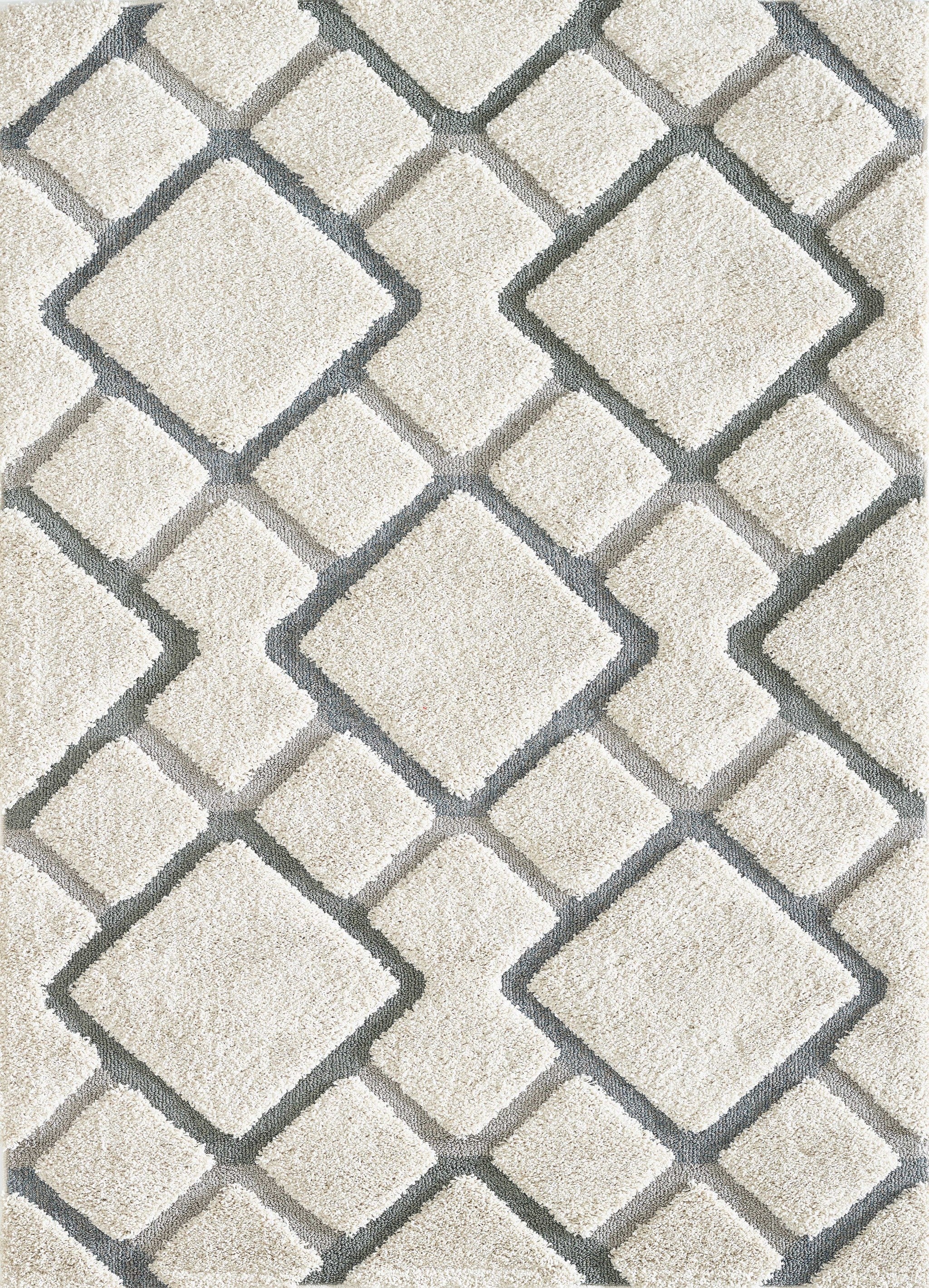 5'3" x 7'3" Polypropylene Natural Area Rug