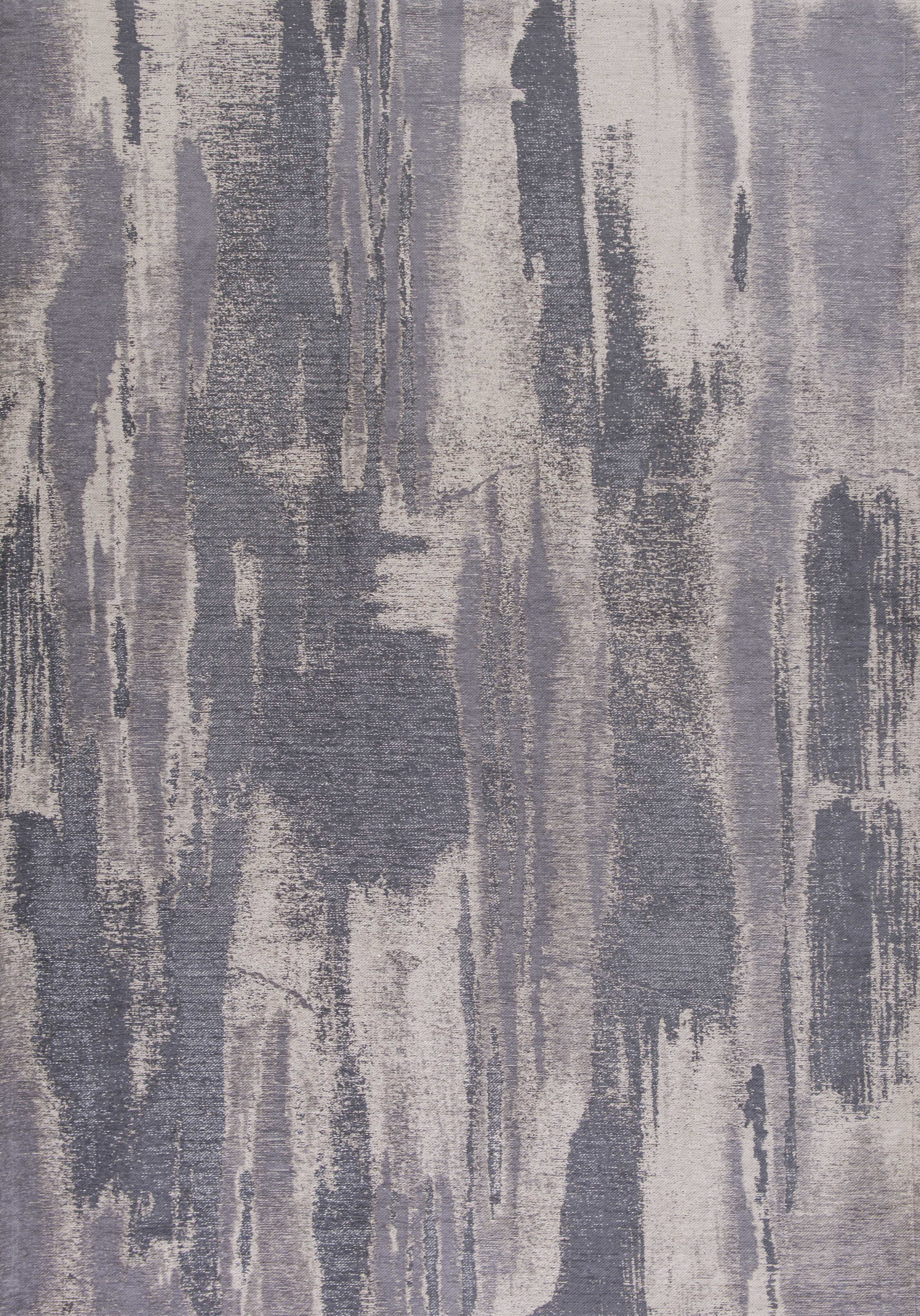 20" x 31" Polyester Grey Area Rug