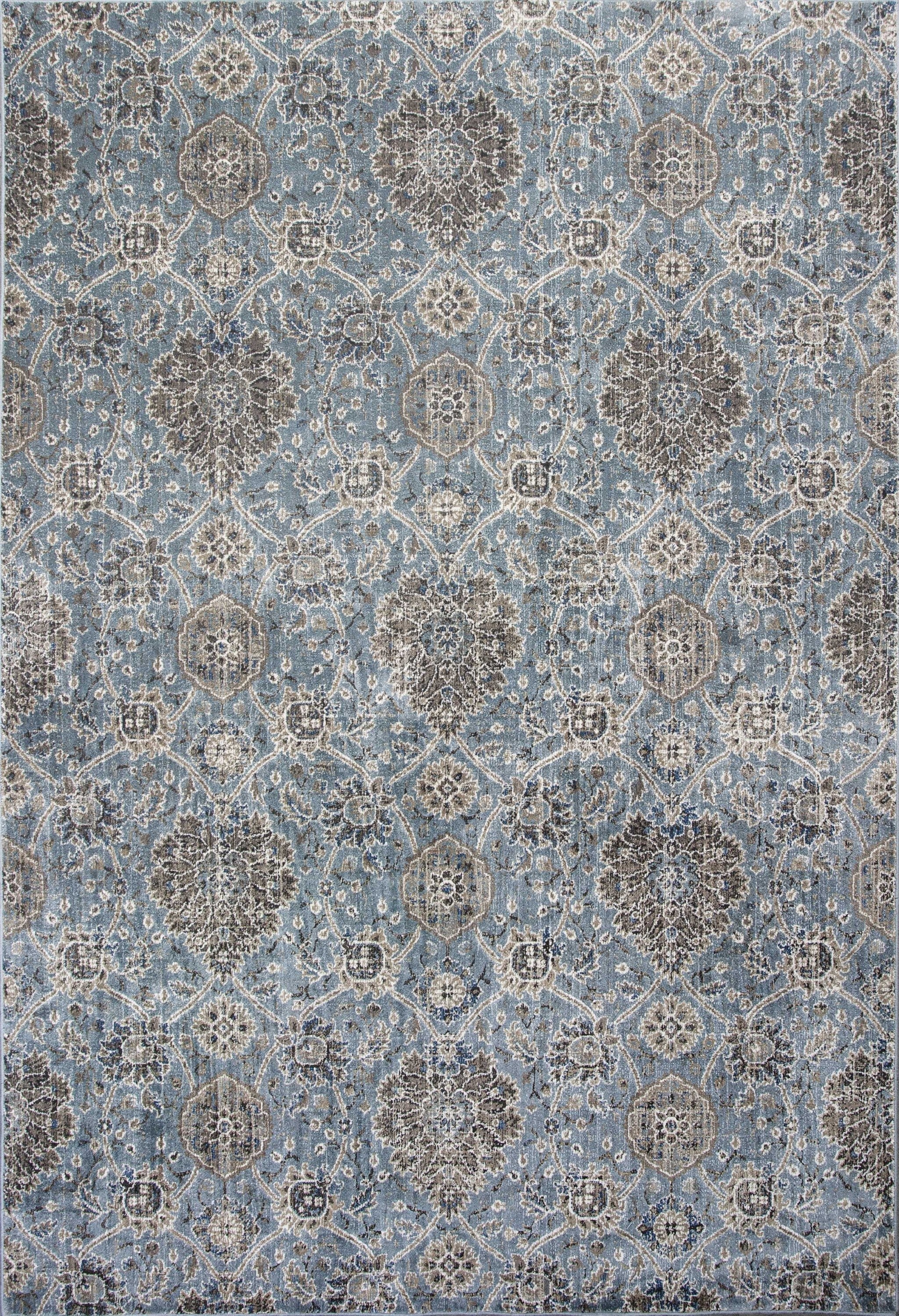 3'3" x 4'7" Viscose Slate Area Rug