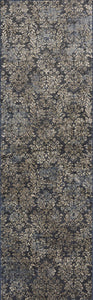 2'2"X 6'11" Runner Viscose Slate Area Rug