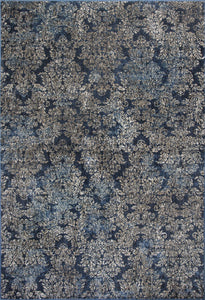 3'3" x 4'7" Viscose Slate Area Rug