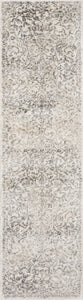 2'2" x 7'6" Runner Polypropylene Ivory Area Rug