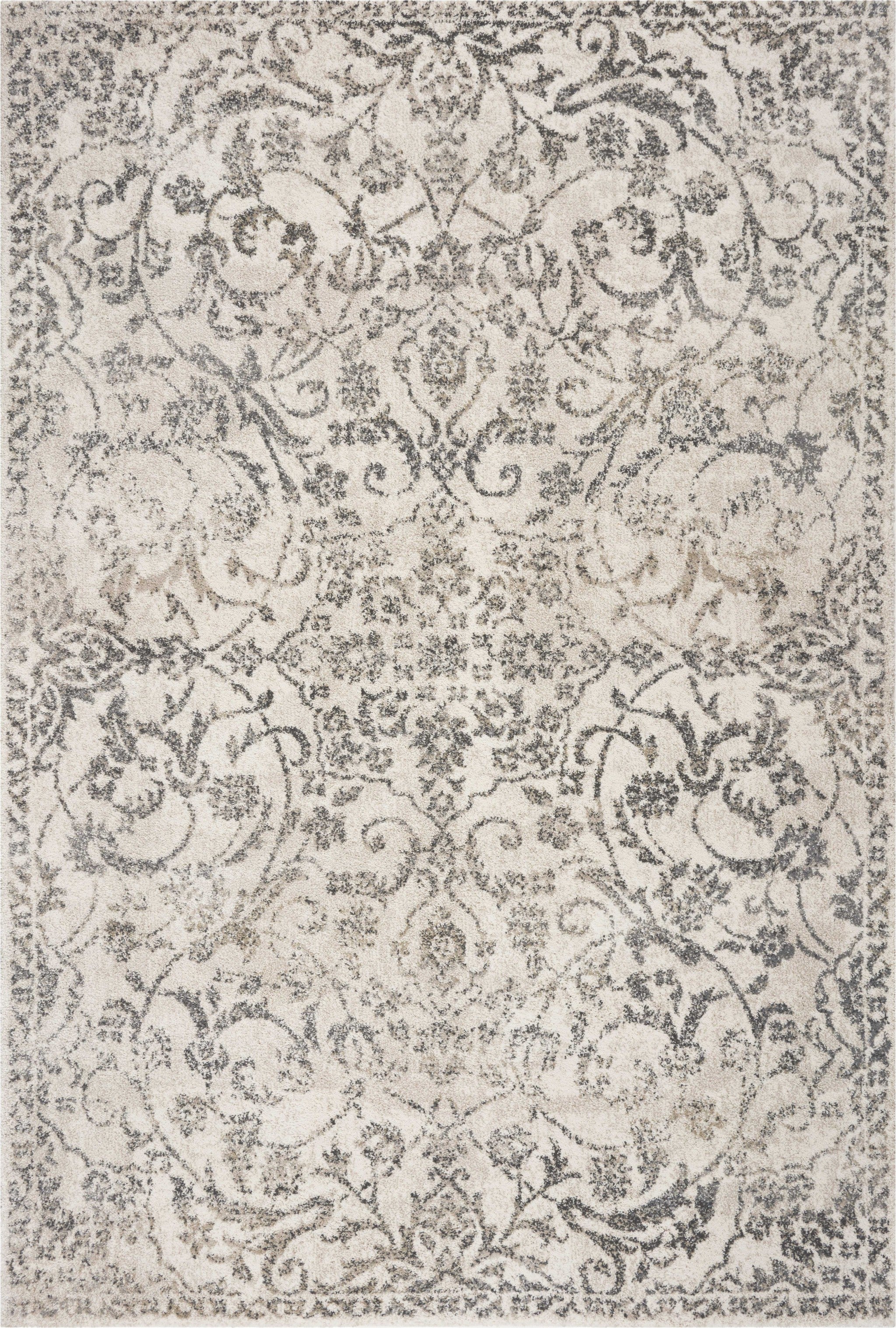 3'3" x 4'11" Polypropylene Ivory Area Rug