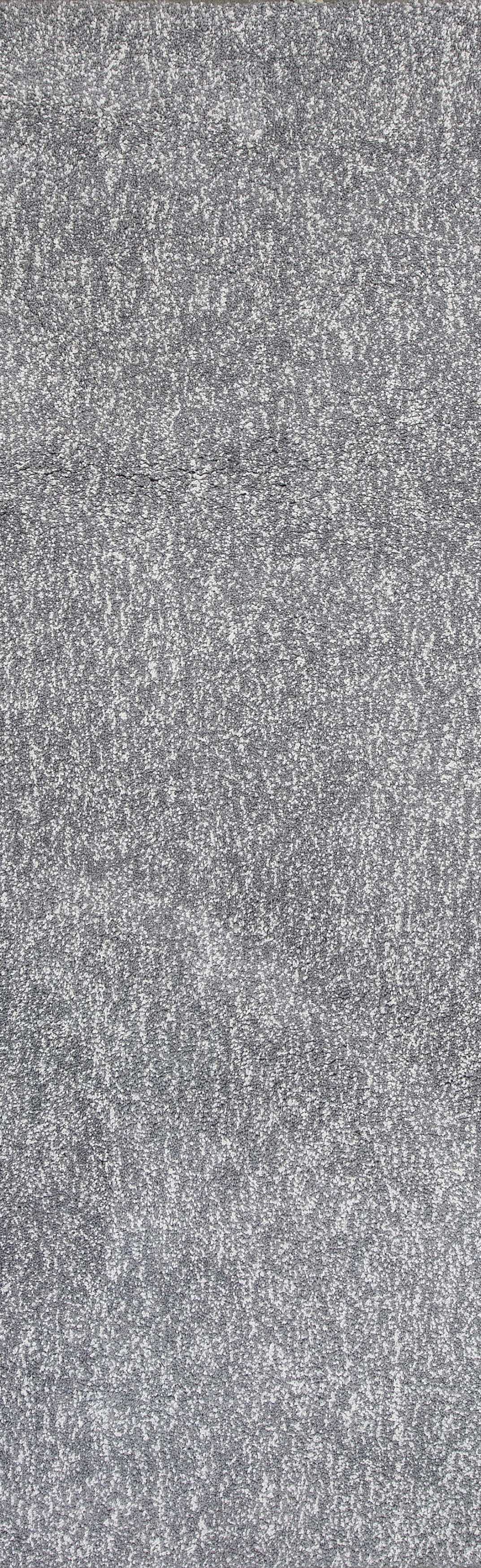 2'3" x 7'6" Runner Polyester Grey Heather Area Rug