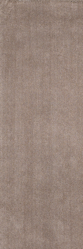 2'3" x 7'6" Runner Polyester Beige Area Rug