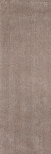 2'3" x 7'6" Runner Polyester Beige Area Rug