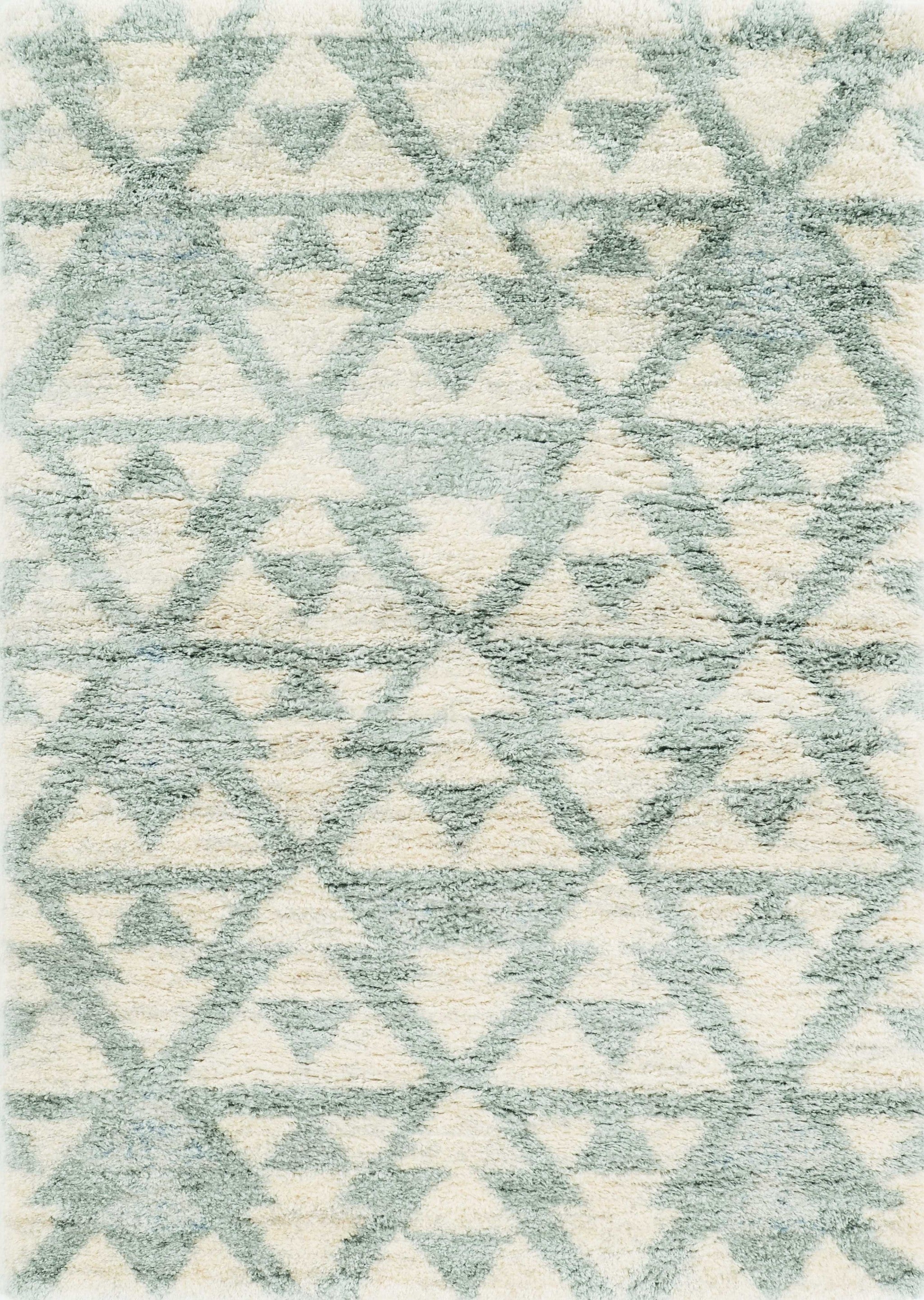 3'9" x 5'11" Polypropylene Ivory/Grey Area Rug