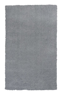 3'3" x 5'3" Polyester Grey Area Rug