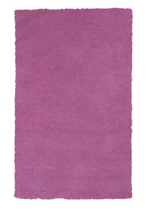 3'3" x 5'3" Polyester Hot Pink Area Rug