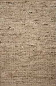 3'3" x 5'3" Jute Black Area Rug