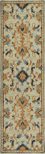 2'3" x 8' Runner Wool Mint Area Rug