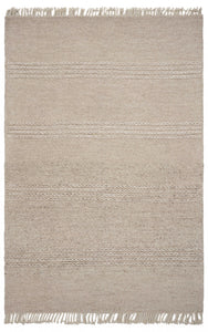 3'3" x 5'3" Wool Natural Area Rug