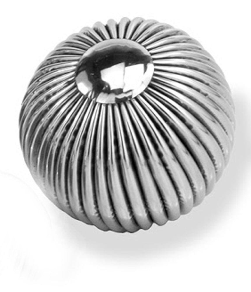 5" x 5" x 5" Buffed/Striped - Sphere