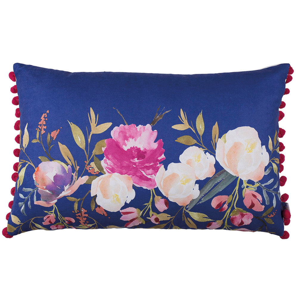 20"x 12" Flower Rectangle Vase Printed Decorative Throw Pillow Cover