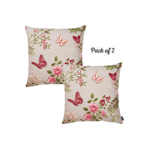 20 "x 20" Easycare Decorative Throw Pillow Case Set Of 2 Pcs Square