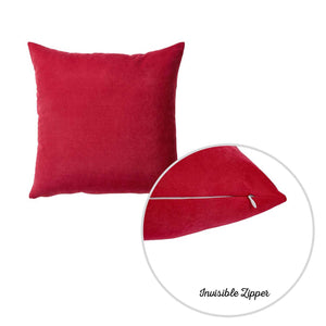 20"x20" Red Honey Decorative Throw Pillow Cover (2 pcs in set)