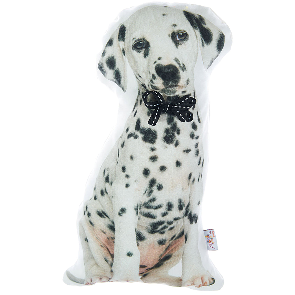 Dalmatian Dog Shape Filled Pillow, Animal Shaped Pillow