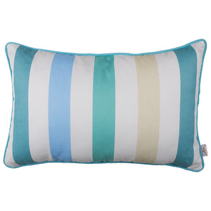 12"x20" Marine Lumbar Stripes Decorative Throw Pillow Cover