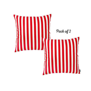 20 "x 20" Easycare Decorative Throw Pillow Case Set Of 2 Pcs Square