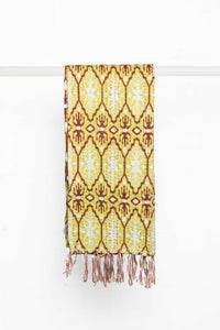 18" x 72" Multi-colored Eclectic, Bohemian, Traditional - Scarf