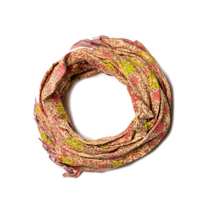 18" x 72" 100% Cotton Multicolor Scarf