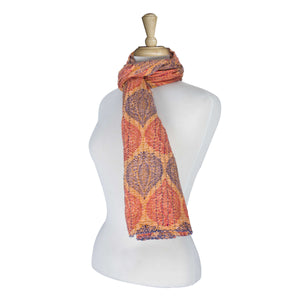 18" x 72" 100% Cotton Multicolor Scarf