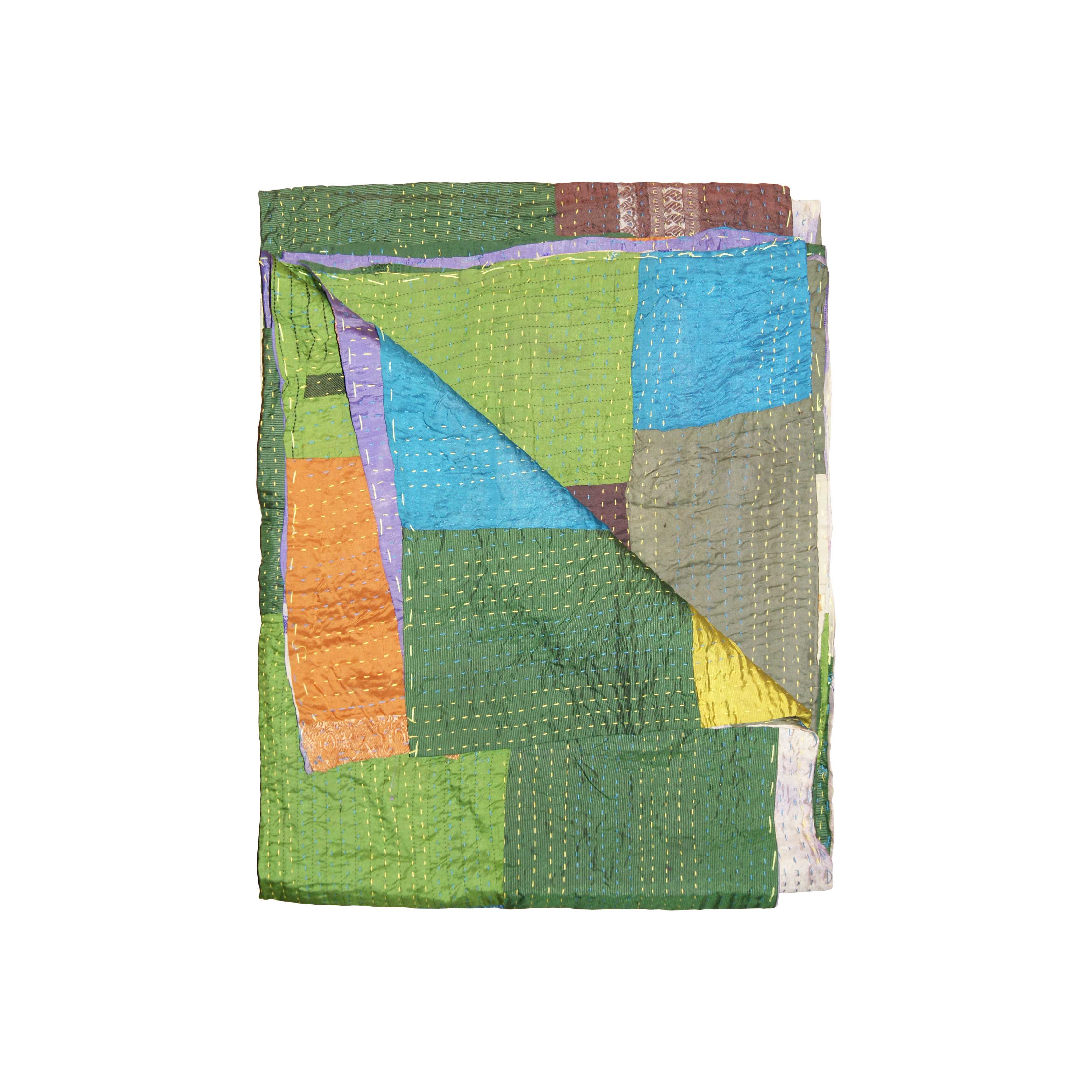 50" x 70" Silk Multicolor Throws