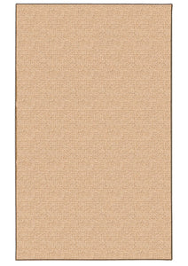 0.5" x 30" x 108" Wool, Jute and Latex Brown Tufted Wool Rug