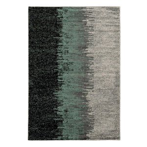 0.25" x 60" x 87" Polypropylene and latex Multicolor Power Loom Polypropylene Rug